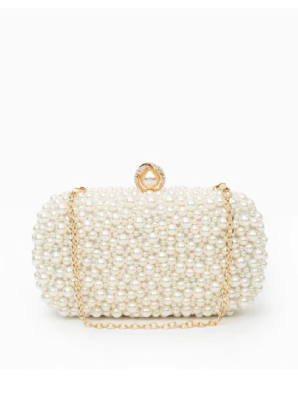 Verano Hill Pearl Clutch